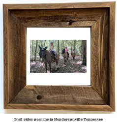 trail rides near me in Hendersonville, Tennessee